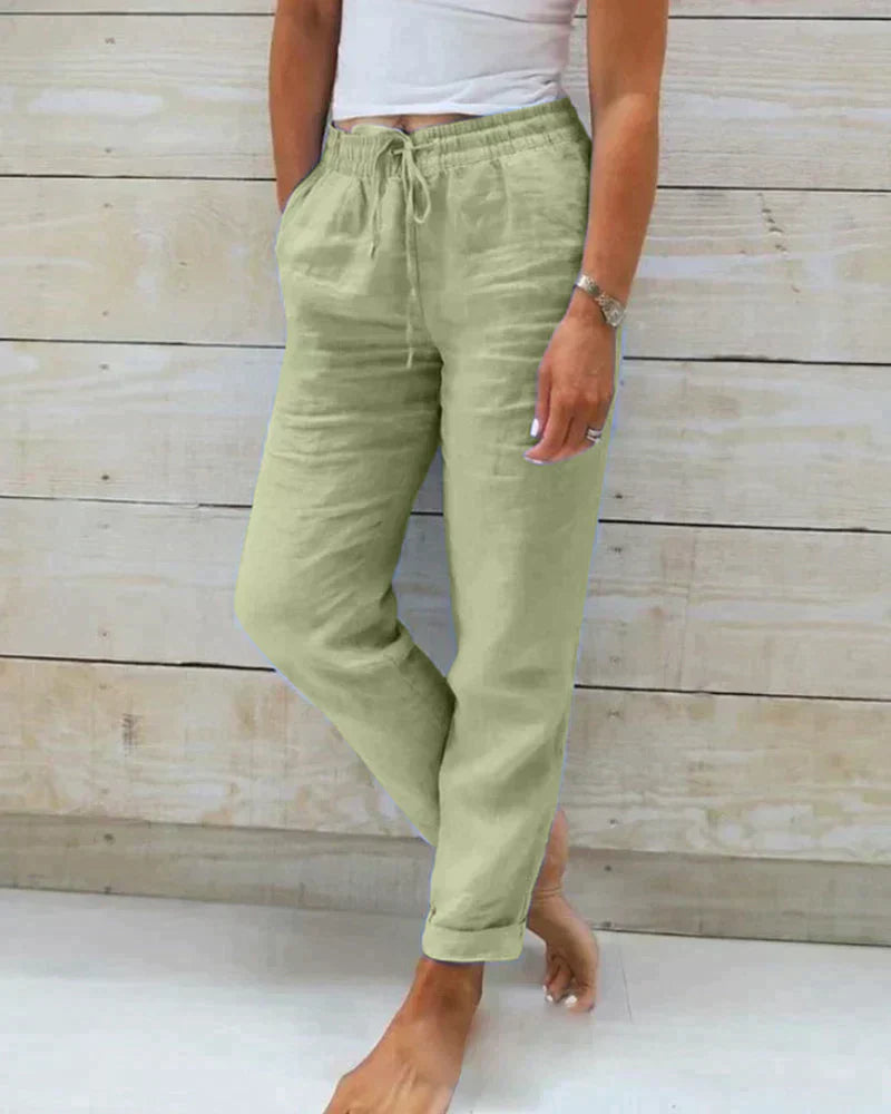 Randa - Pantalon élégant en lin pour femme