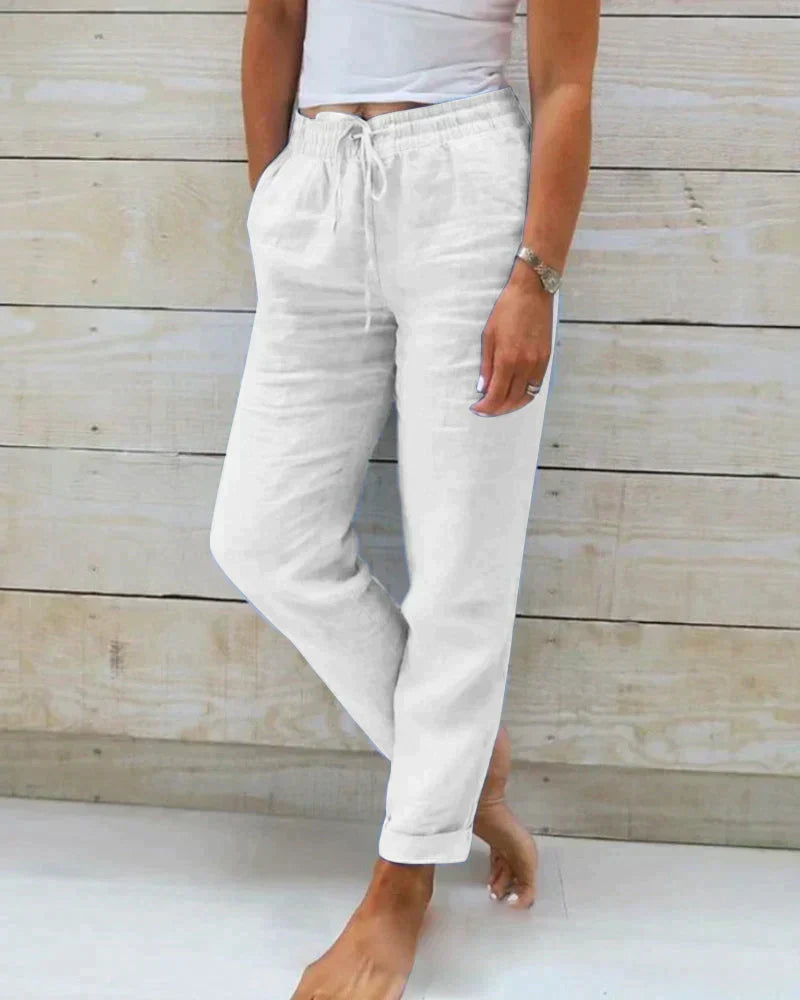 Randa - Pantalon élégant en lin pour femme