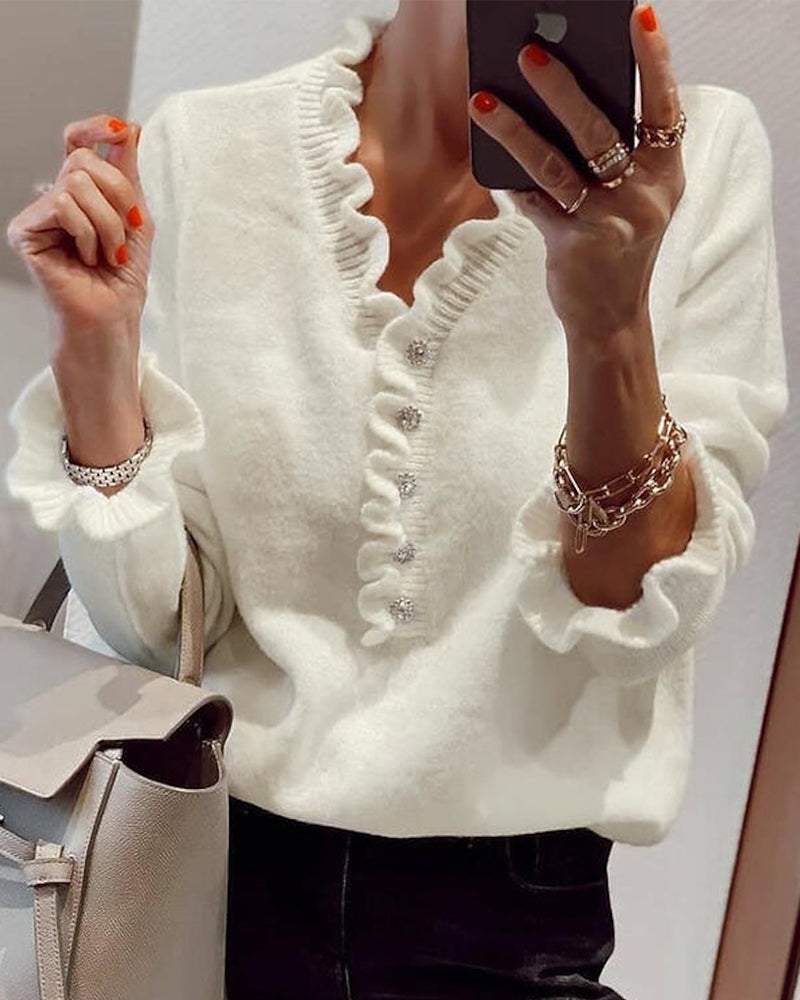 Pull tricoté élégant - Hanrietta