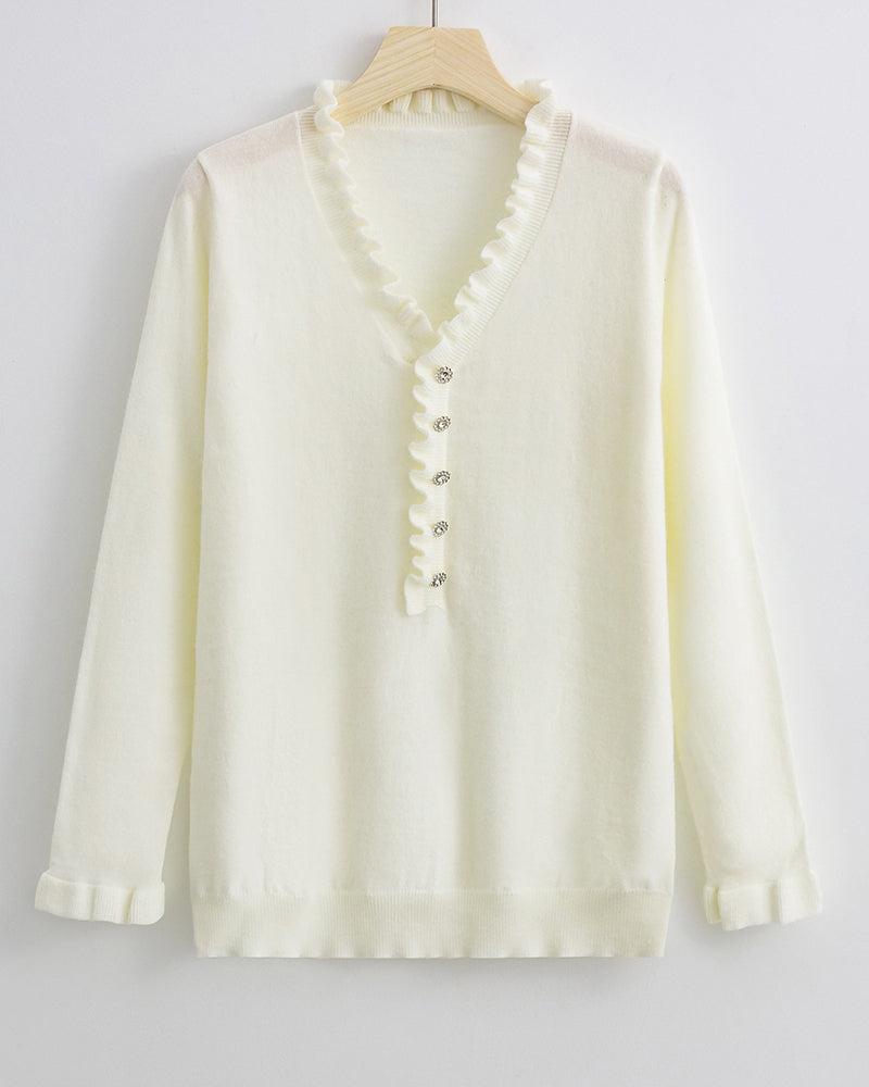 Pull tricoté élégant - Hanrietta
