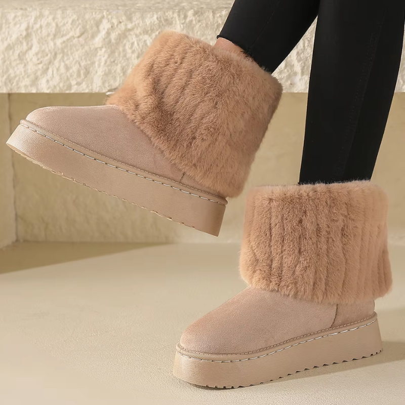Zoë - Bottes d'hiver antidérapantes et rembourrées avec doublure respirante