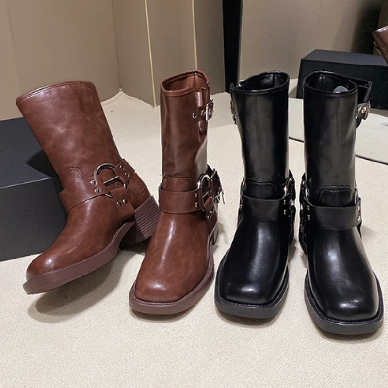 Bottes à boucles hautes - Plantée