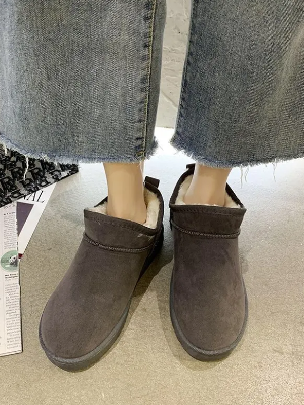 Lucille - Bottes basses d'hiver rembourrées