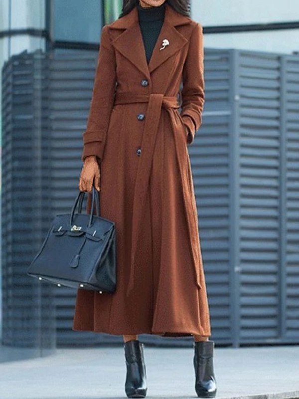 Celeste - Manteau de laine pour femme