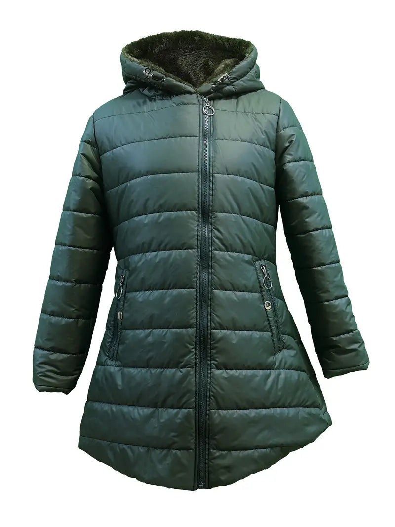 Manteau chaud à capuche - Francene