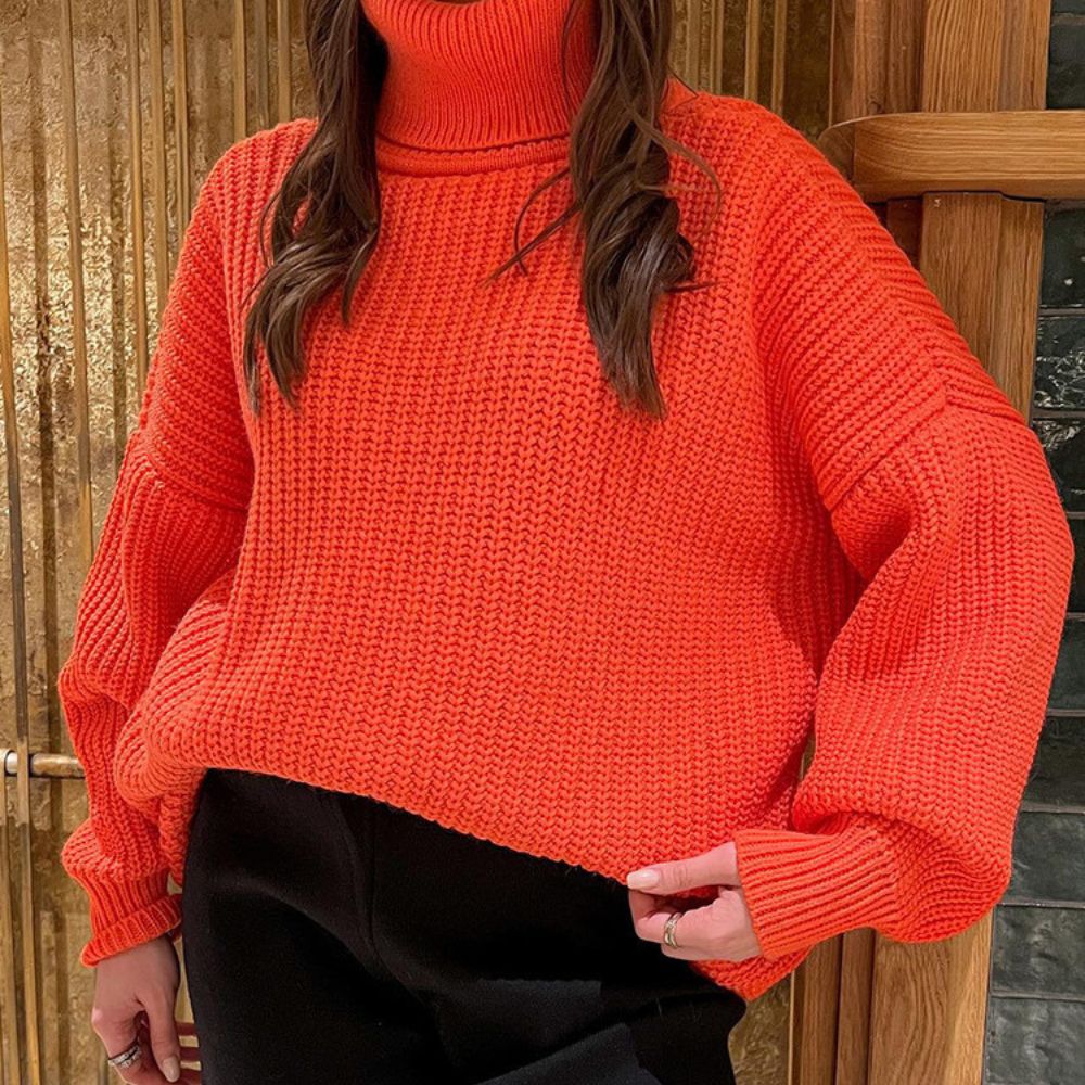 Ariadna - Pull en maille à col roulé