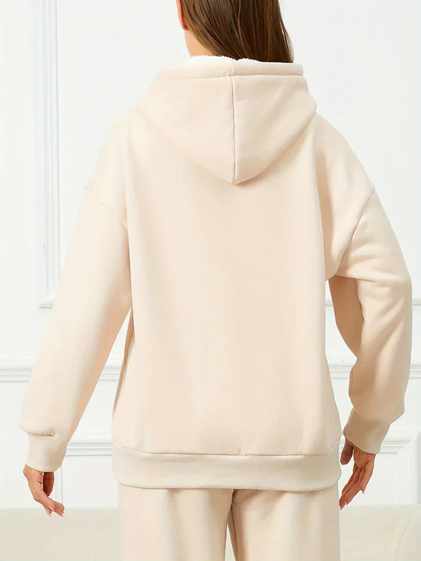 Sienna - Hoodie Élégant en Polaire pour Femme