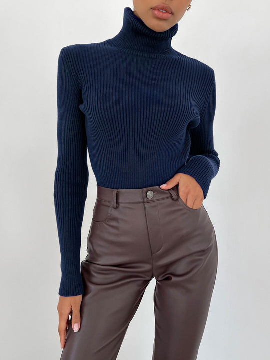 Pull à Col Roulé Femme - Indispensable d'Automne et Élégance