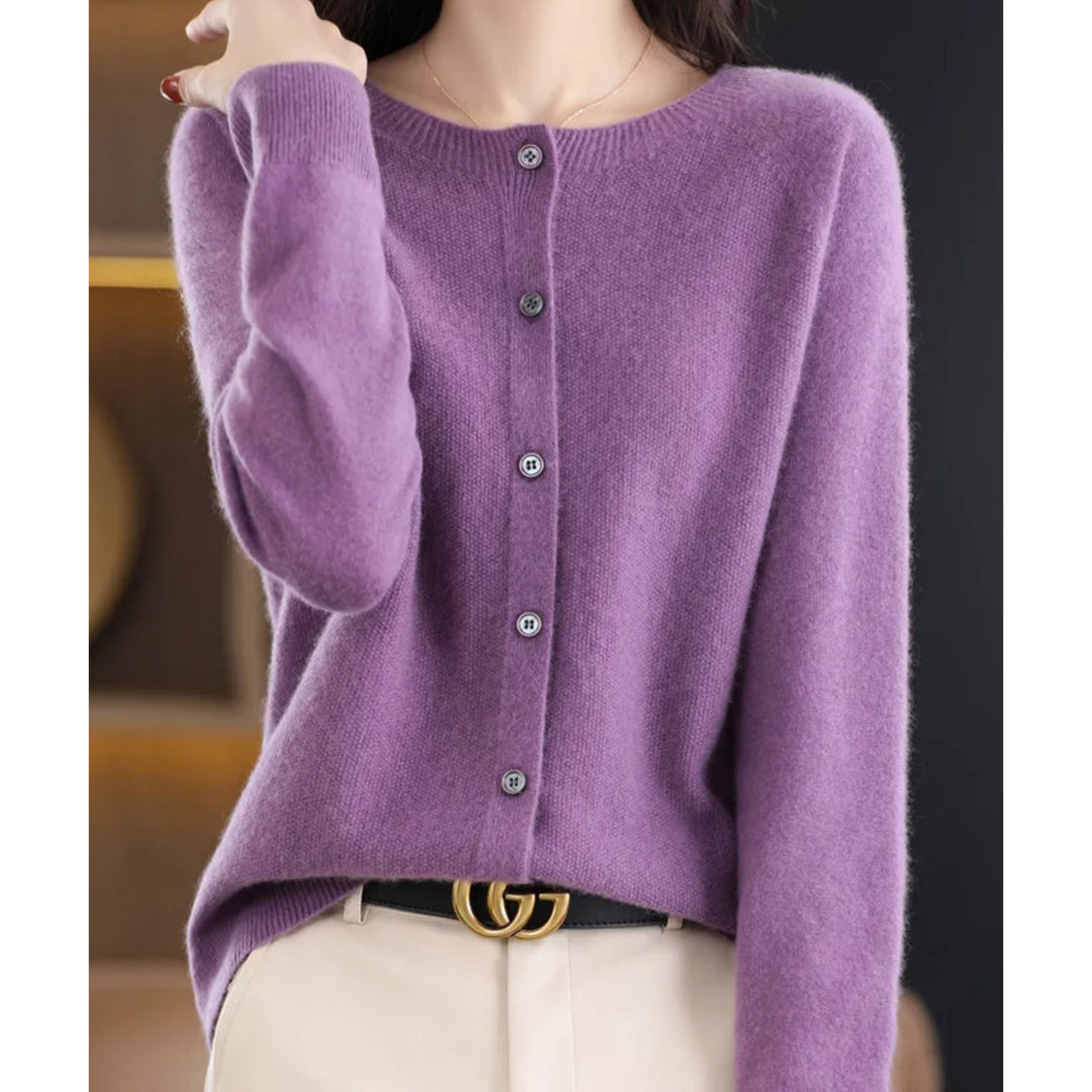 Ligeia | Pull élégant en tricot pour femmes