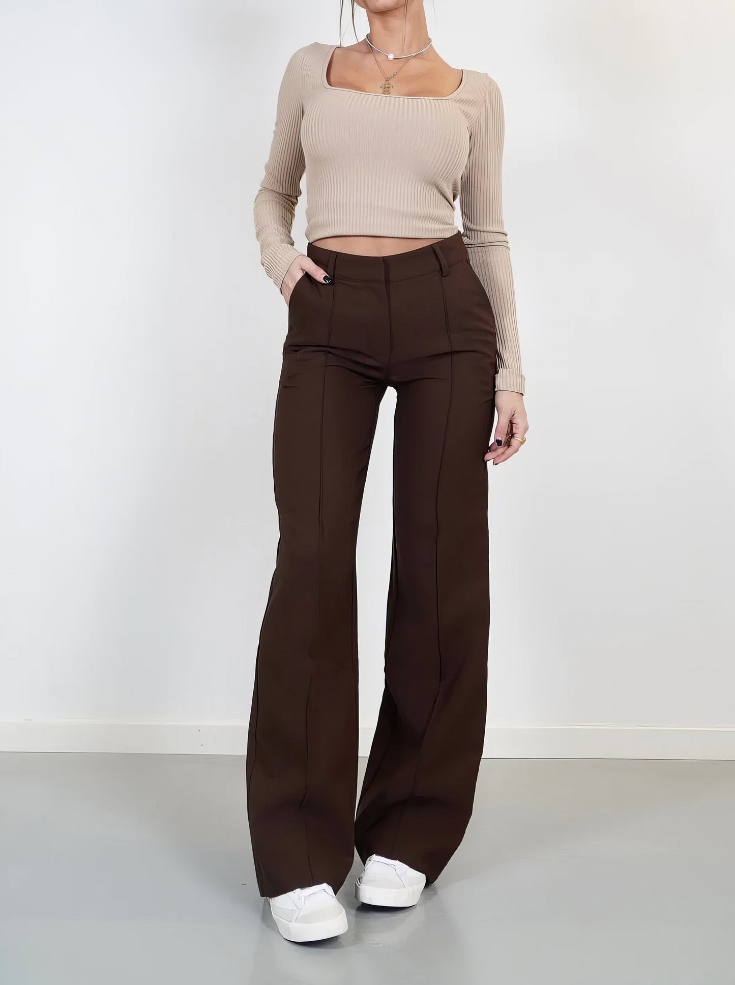 Pantalon large élégant - Karli