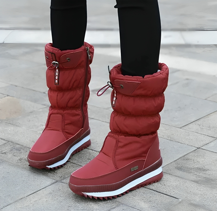 Margaux - Bottes Imperméables À Semelle Compensée
