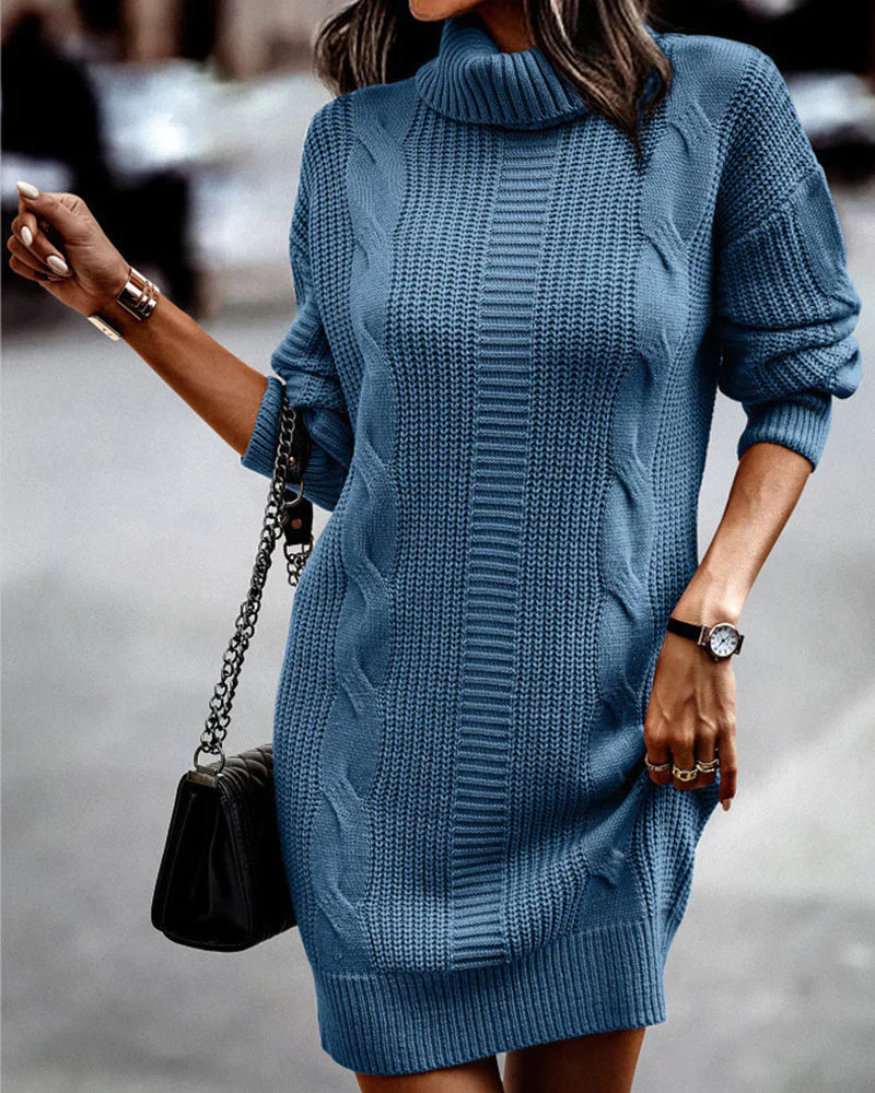 Iris - Robe en Maille Élégante pour Femmes