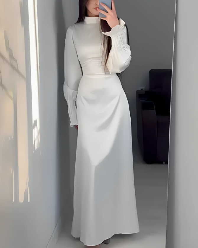Lorraine - Robe Longue Élégante Pour Femmes