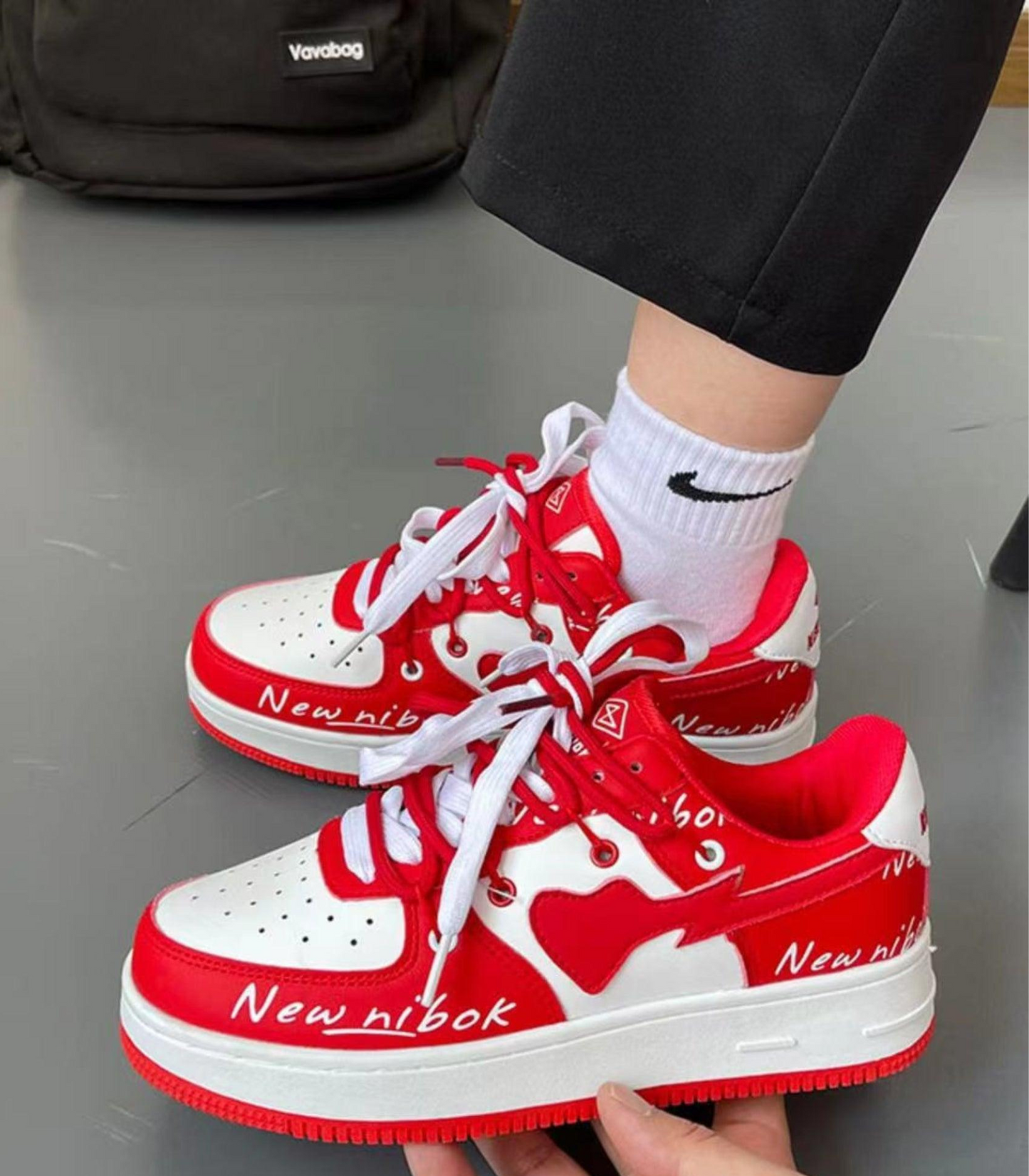 Sanaa | Chaussures de sneakers avec design de cœur pour femmes