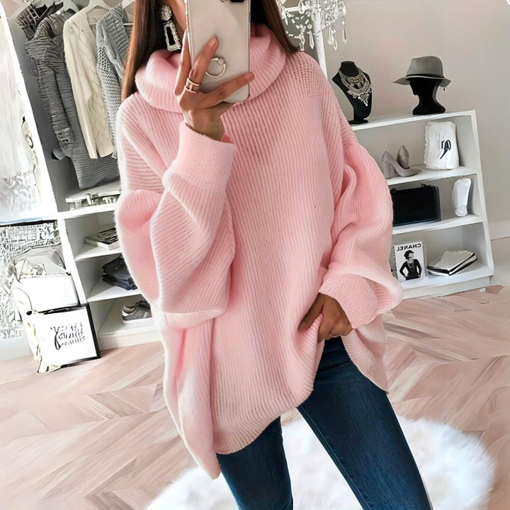 Elodie - Pull à Col Roulé Élégant pour Femmes pour un Look Chic