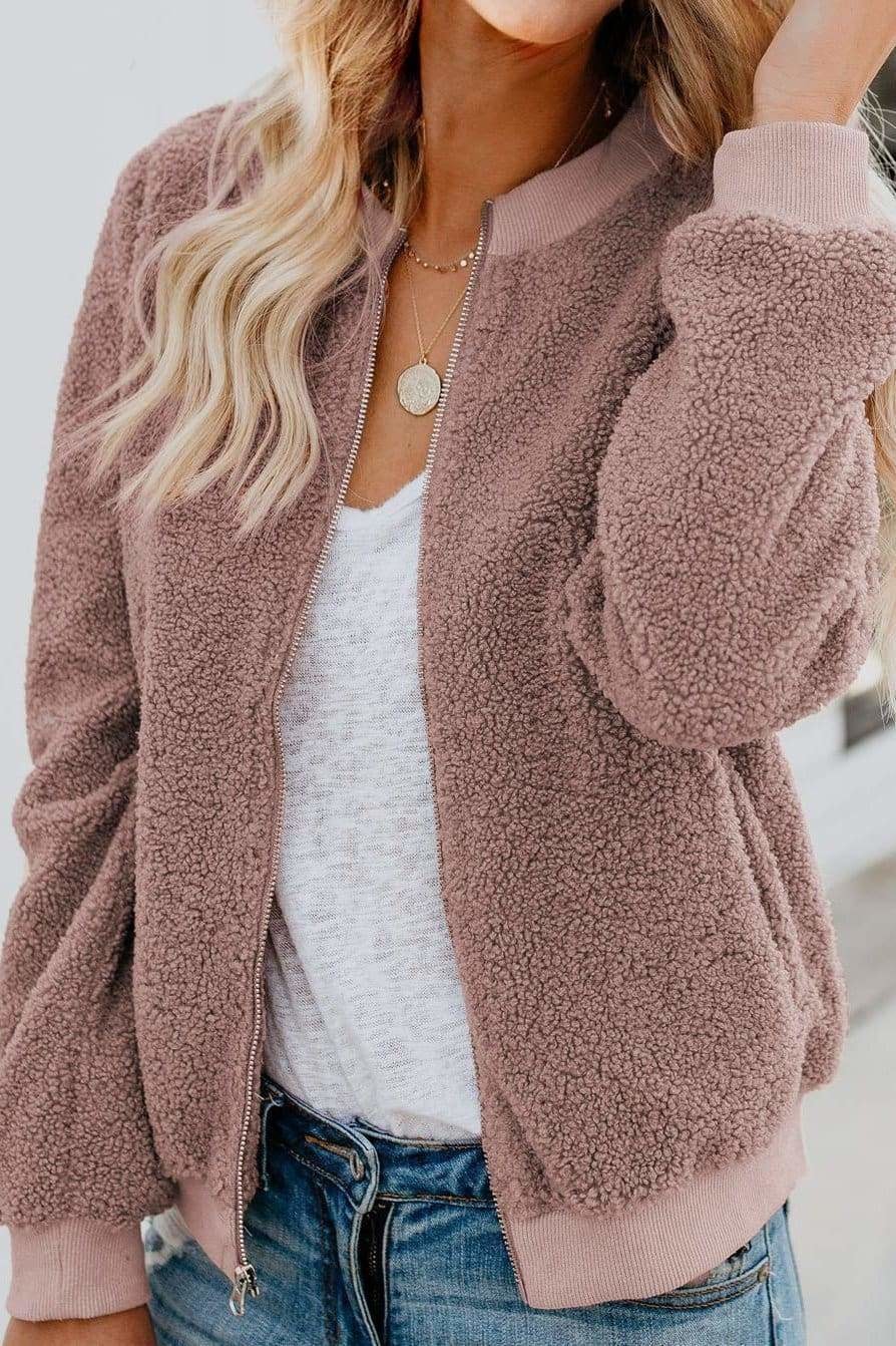 Bomber doux : parfait pour les journées plus fraîches