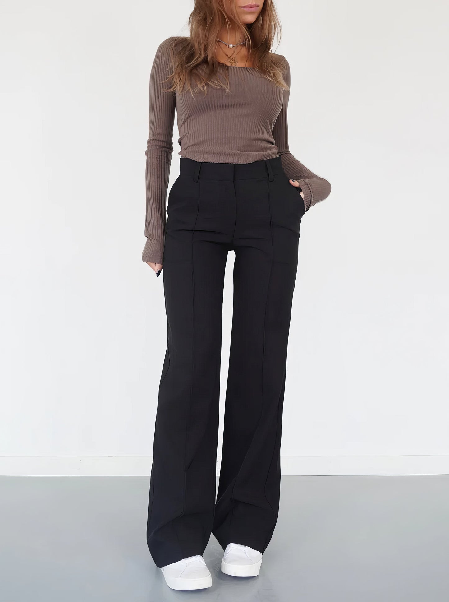 Pantalon large élégant - Karli