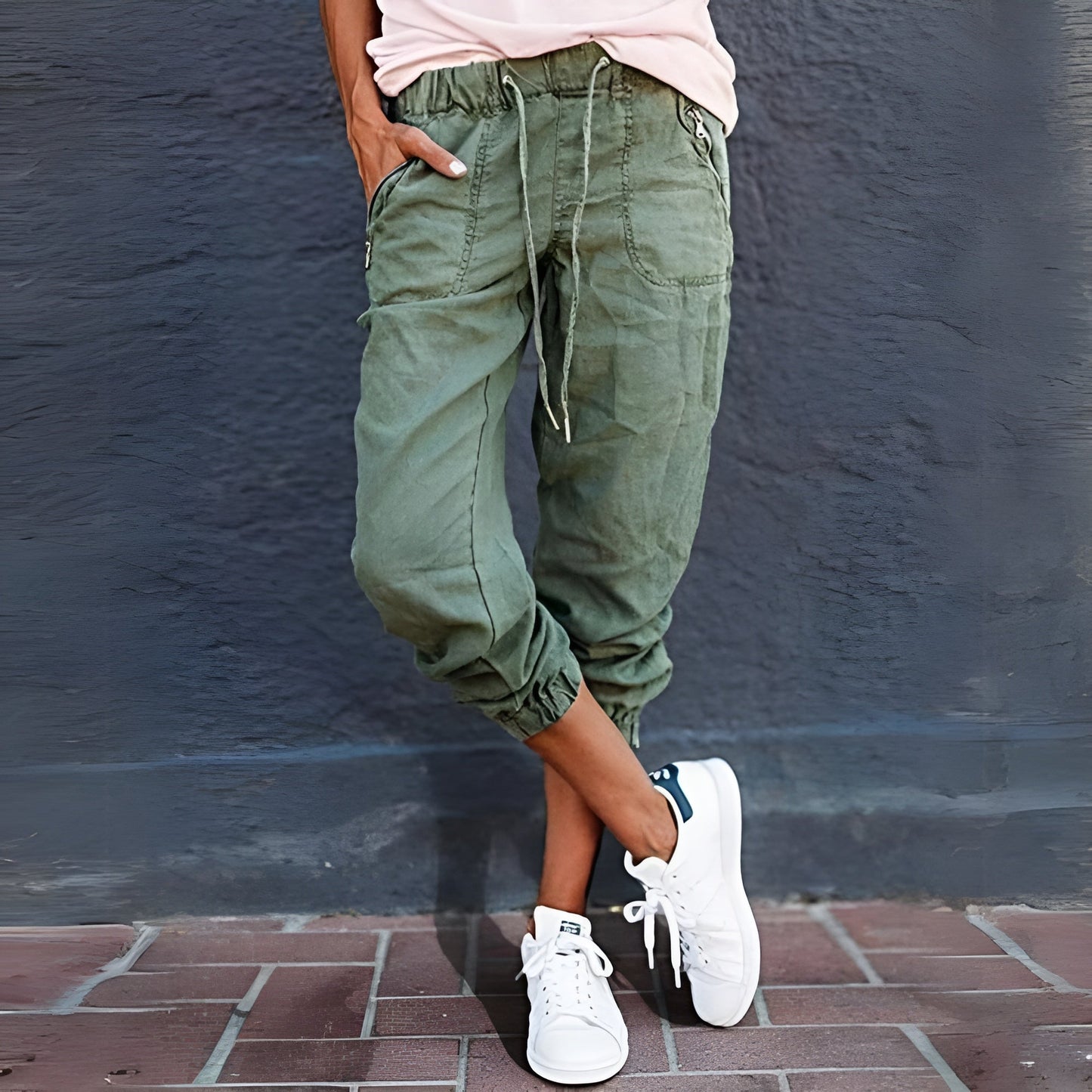 Andrea - Pantalon cargo élégant pour femmes