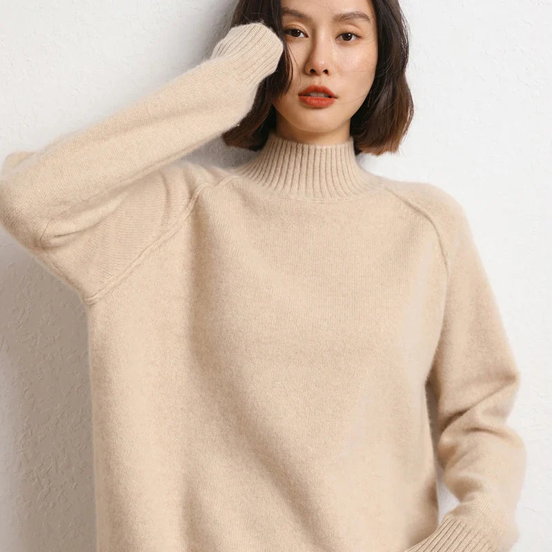 Pull Femme Col Roulé - Elda