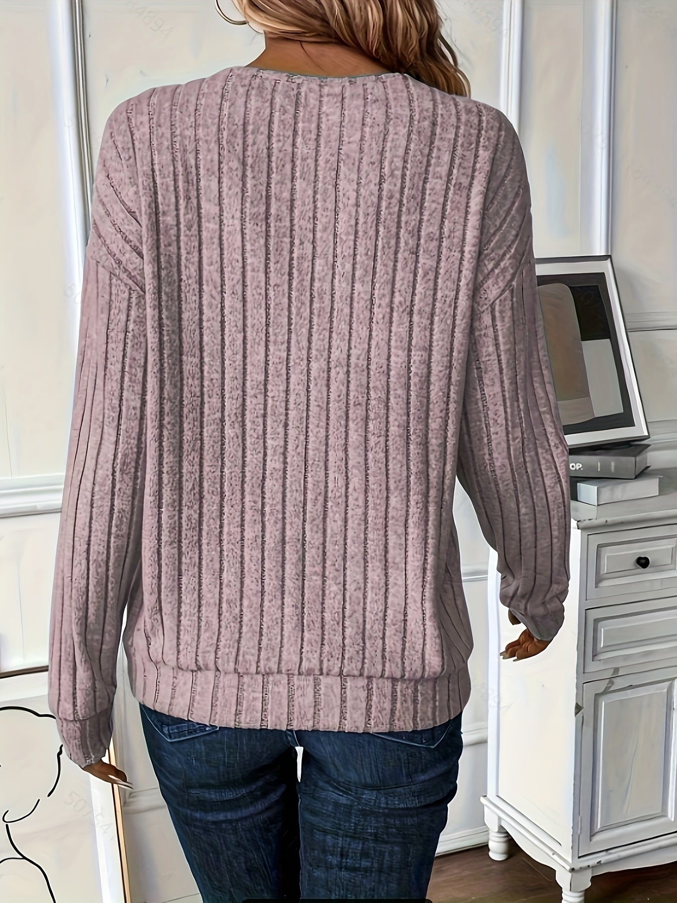 Camille - Blouse Casual Printemps à Manches Longues pour Femmes