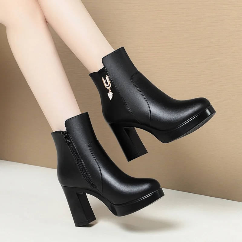 Bottes à talons compensés - Gervaise