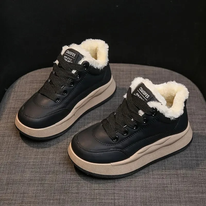 Isabelle - Chaussures D'Hiver Légères En Fourrure Pour Dames
