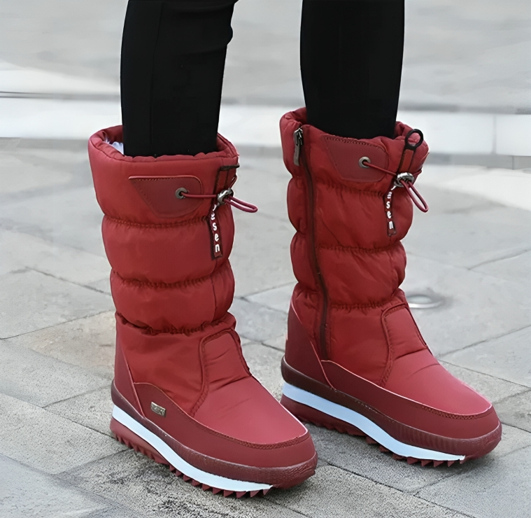 Margaux - Bottes Imperméables À Semelle Compensée