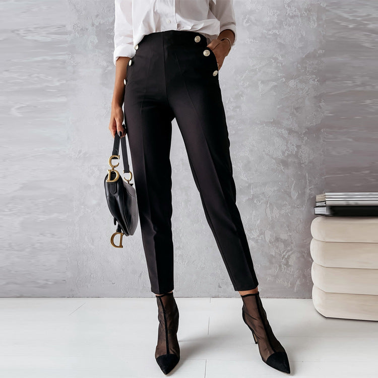 Pantalon skinny taille haute - Permelia