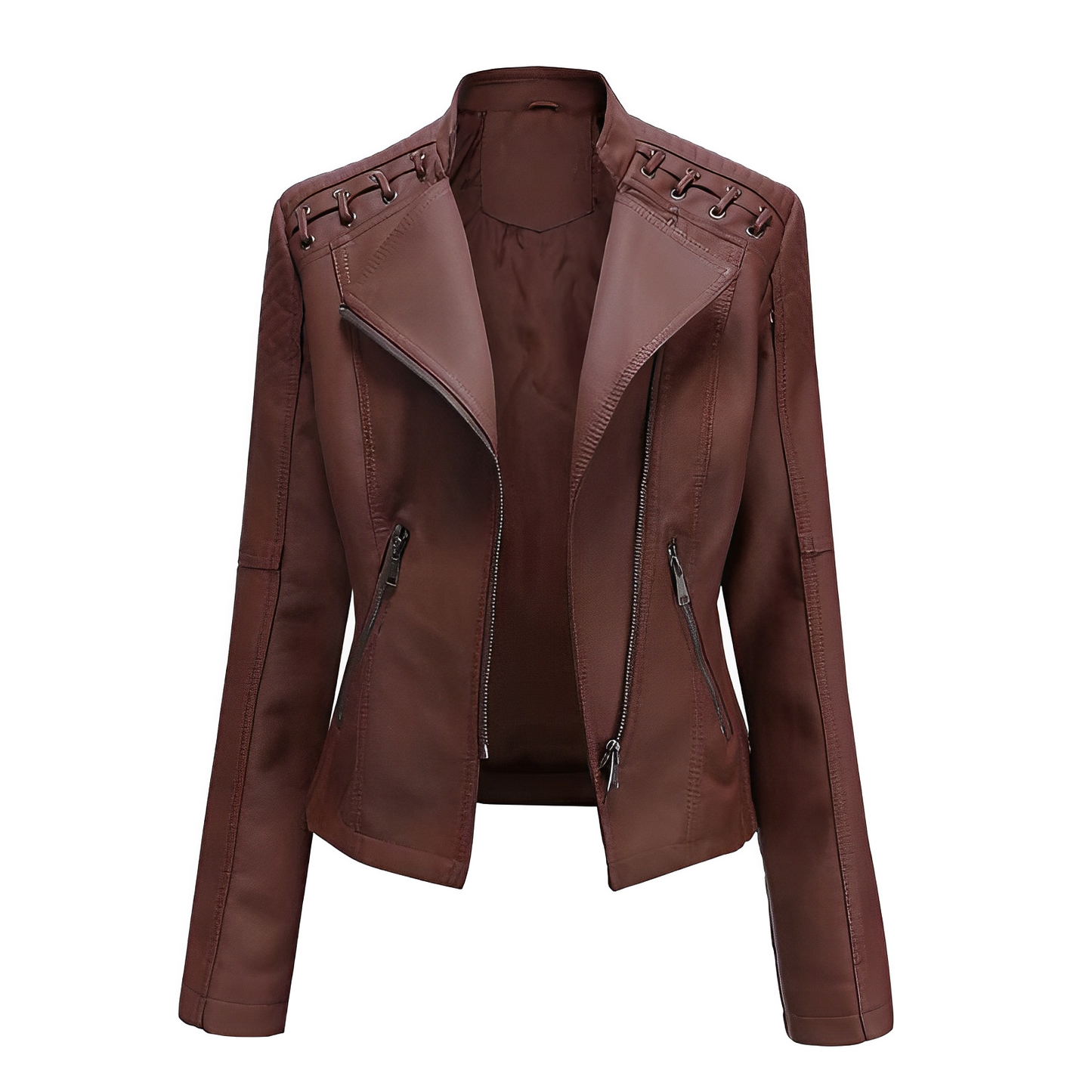 Veste simili cuir - Fosette