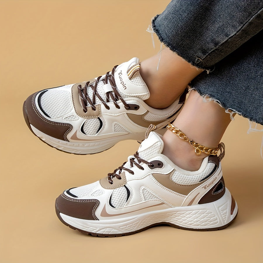 Sophie - Colour Block Mesh Sneakers