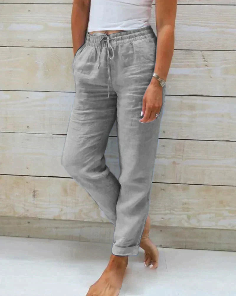 Randa - Pantalon élégant en lin pour femme