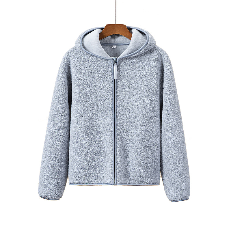 Amara - Veste Polaire Chaude pour Femme, Hoodie à Manches Longues avec Fermeture Éclair