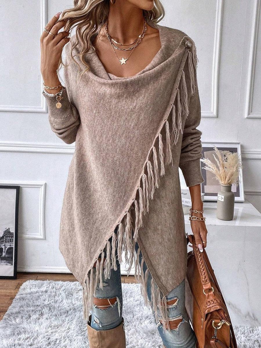Pull boutonné à col rond : un style sophistiqué pour tous les jours