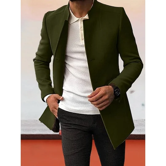 Blazer ajusté moderne pour hommes