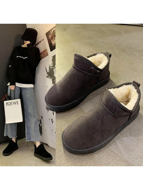 Lucille - Bottes basses d'hiver rembourrées