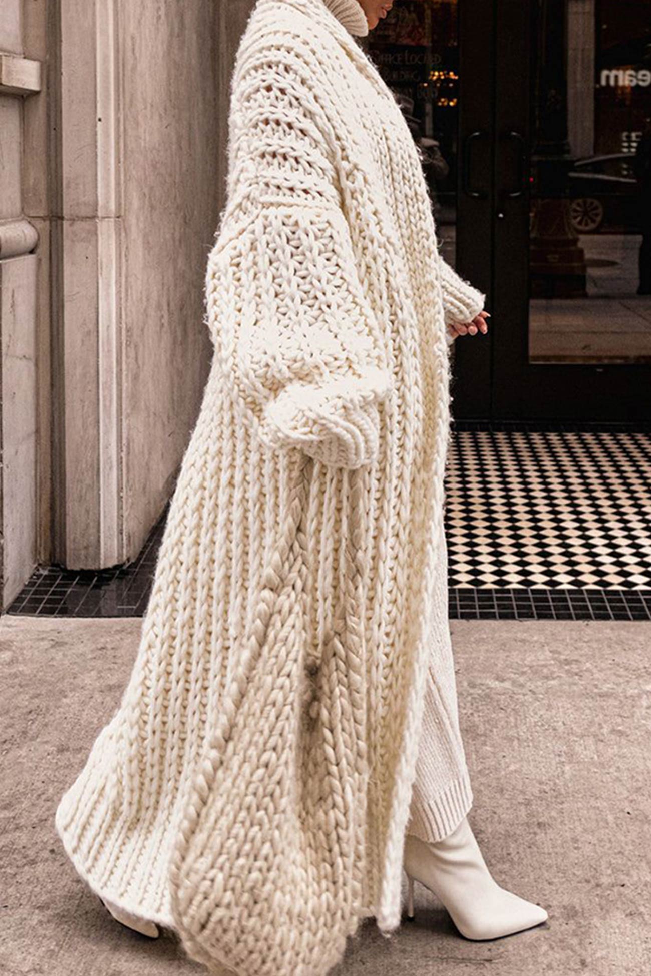 Un pull long élégant pour toutes les occasions