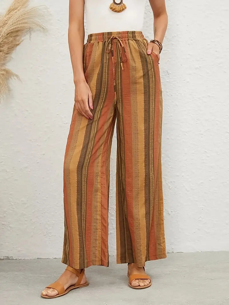 Pantalon large imprimé - Kendis