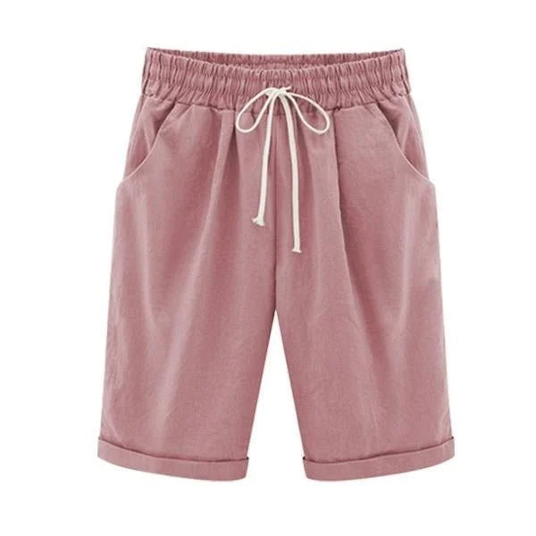 Elisa - Short d'été décontracté et confortable à taille élastique