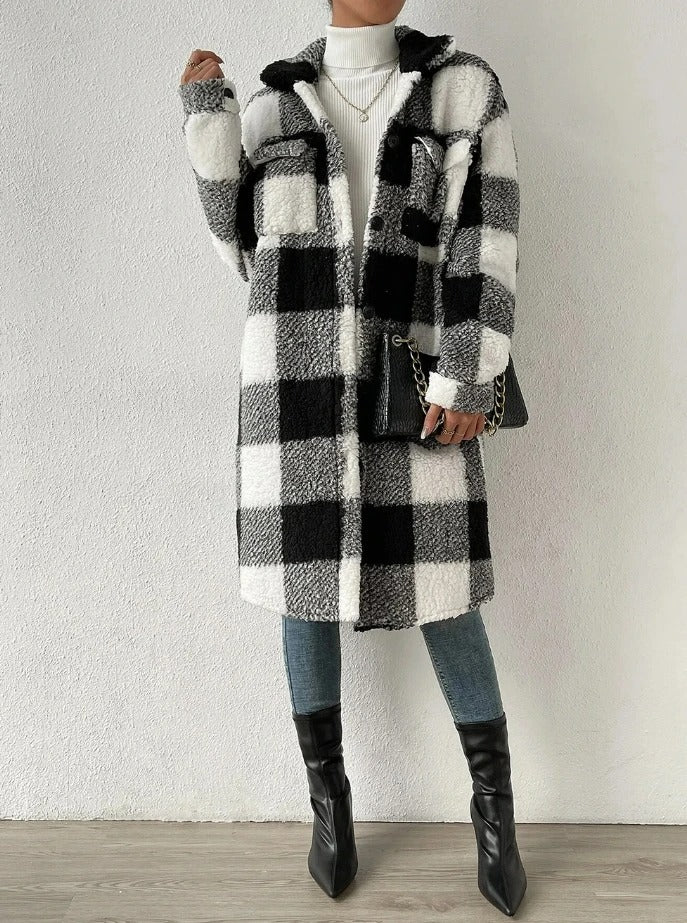 Kailany - Manteau d'hiver en fourrure de nounours