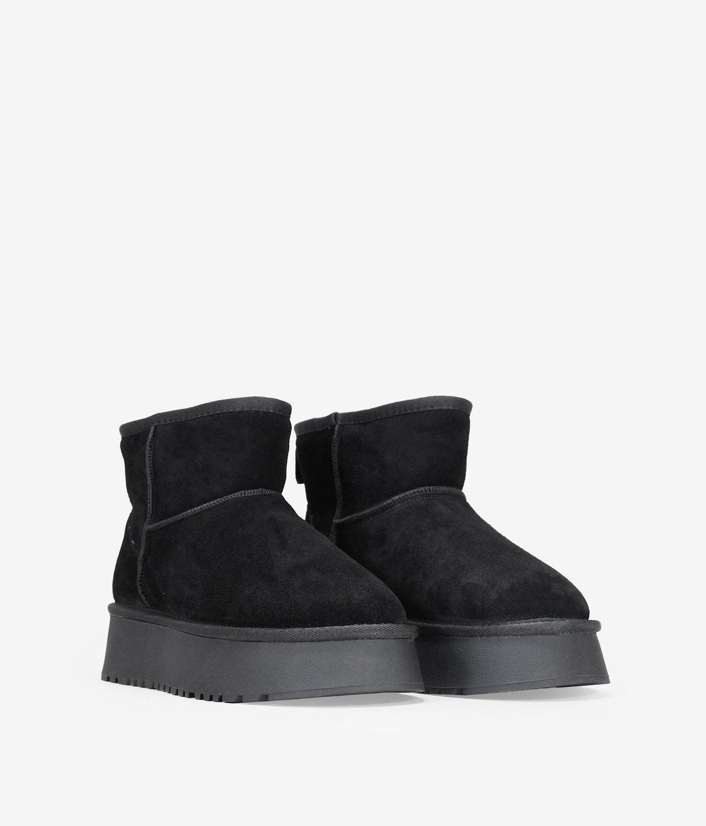 Boots d'hiver pour femme avec plateforme, confortables et stylées