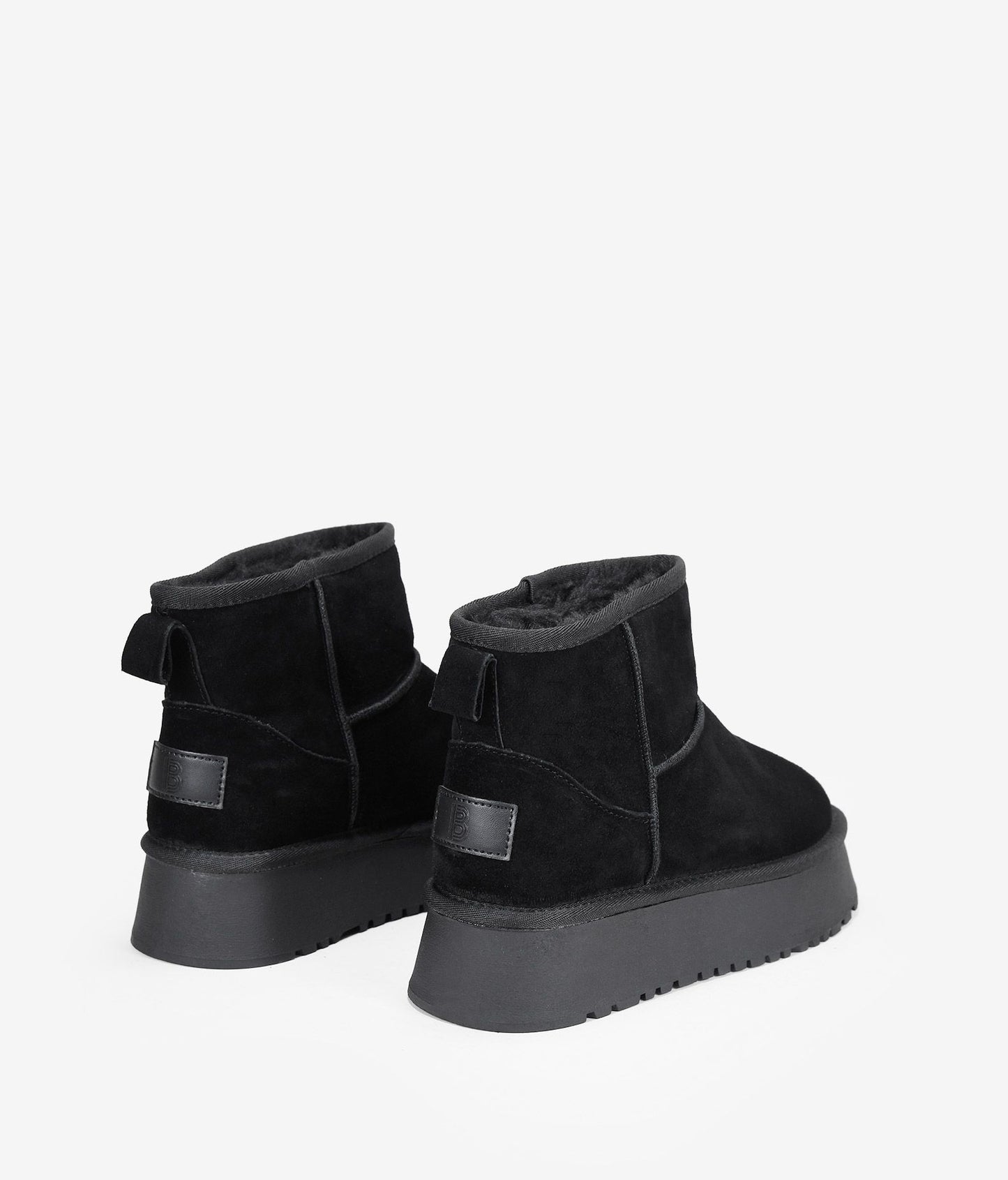 Boots d'hiver pour femme avec plateforme, confortables et stylées