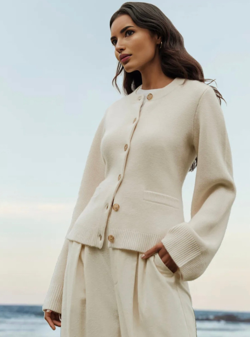 Alma - cardigan doux à boutons