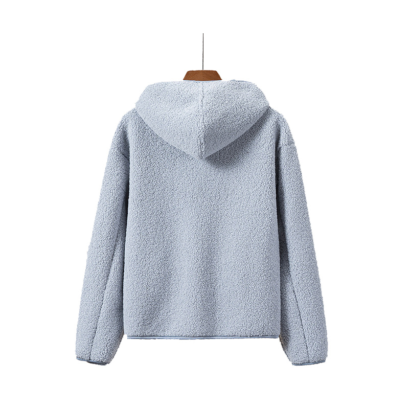 Amara - Veste Polaire Chaude pour Femme, Hoodie à Manches Longues avec Fermeture Éclair