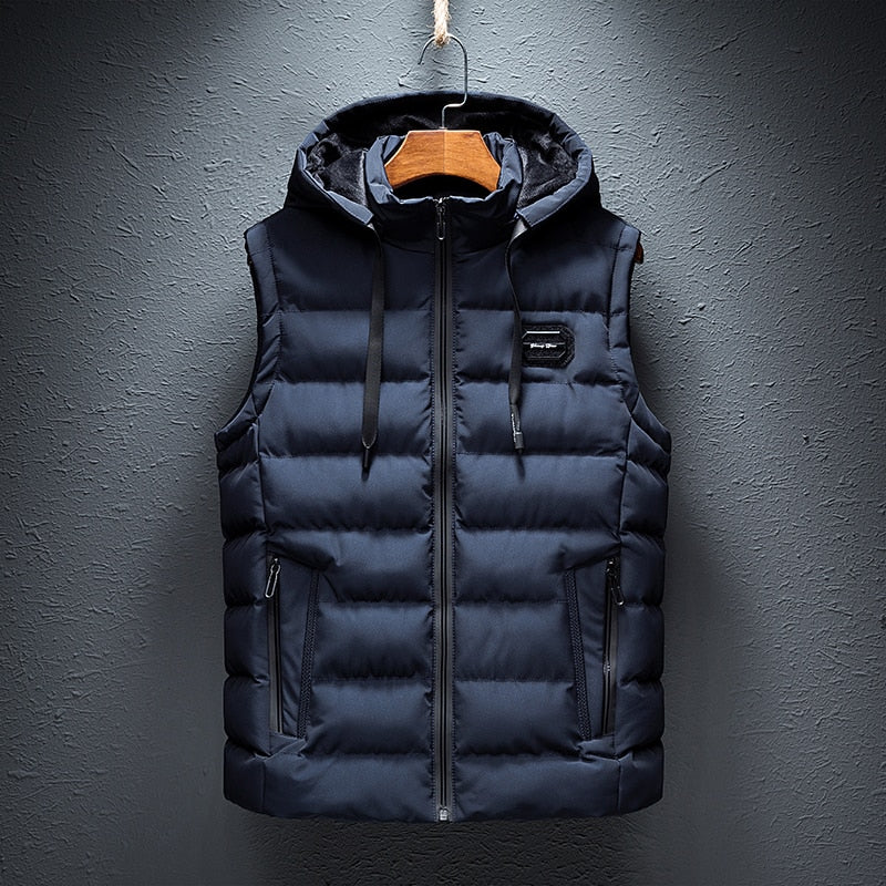 Gilet à poche thermique pour homme