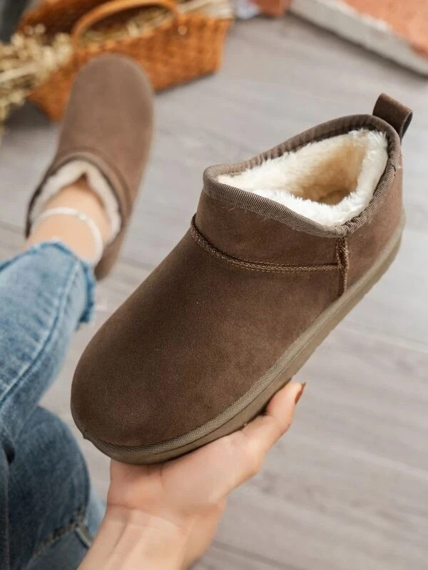 Lucille - Bottes basses d'hiver rembourrées