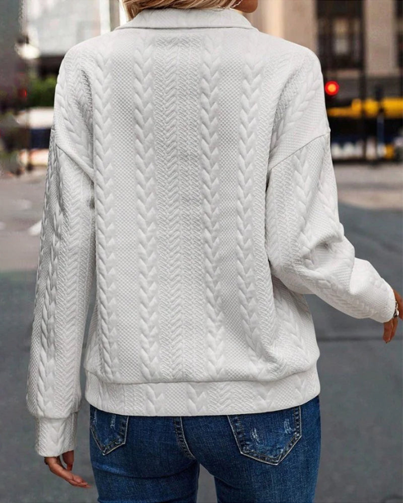 Pull uni avec fermeture éclair - Yunisleidy