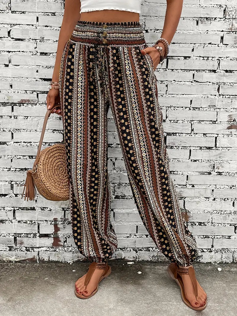Clara - Pantalon De Style Bohème