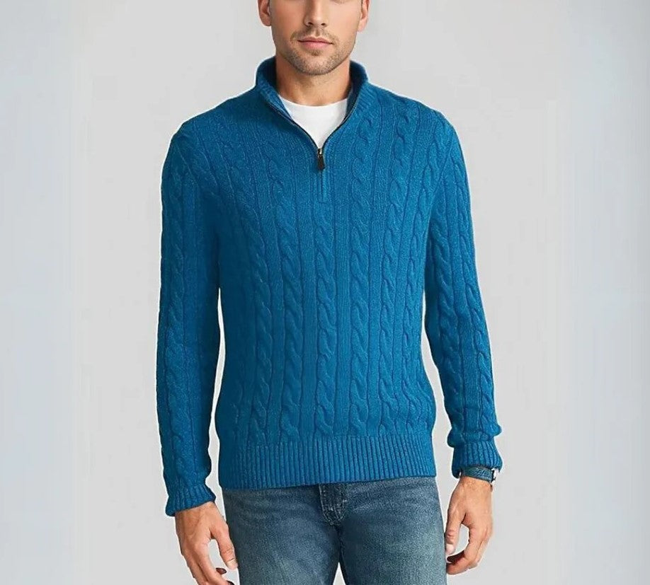 Pull zippé pour homme - Konstantin