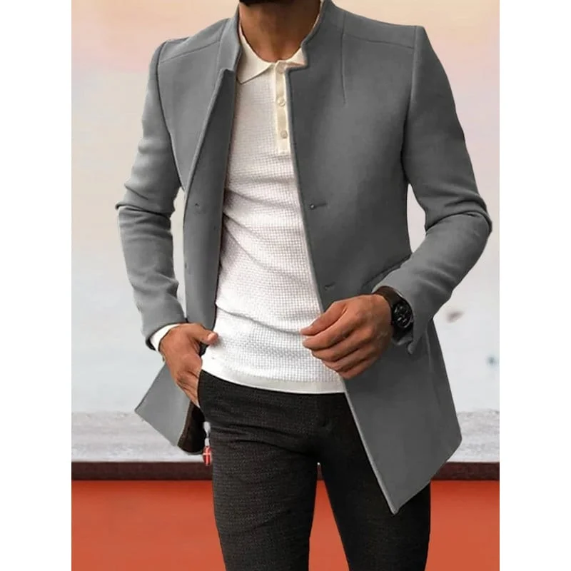 Blazer ajusté moderne pour hommes