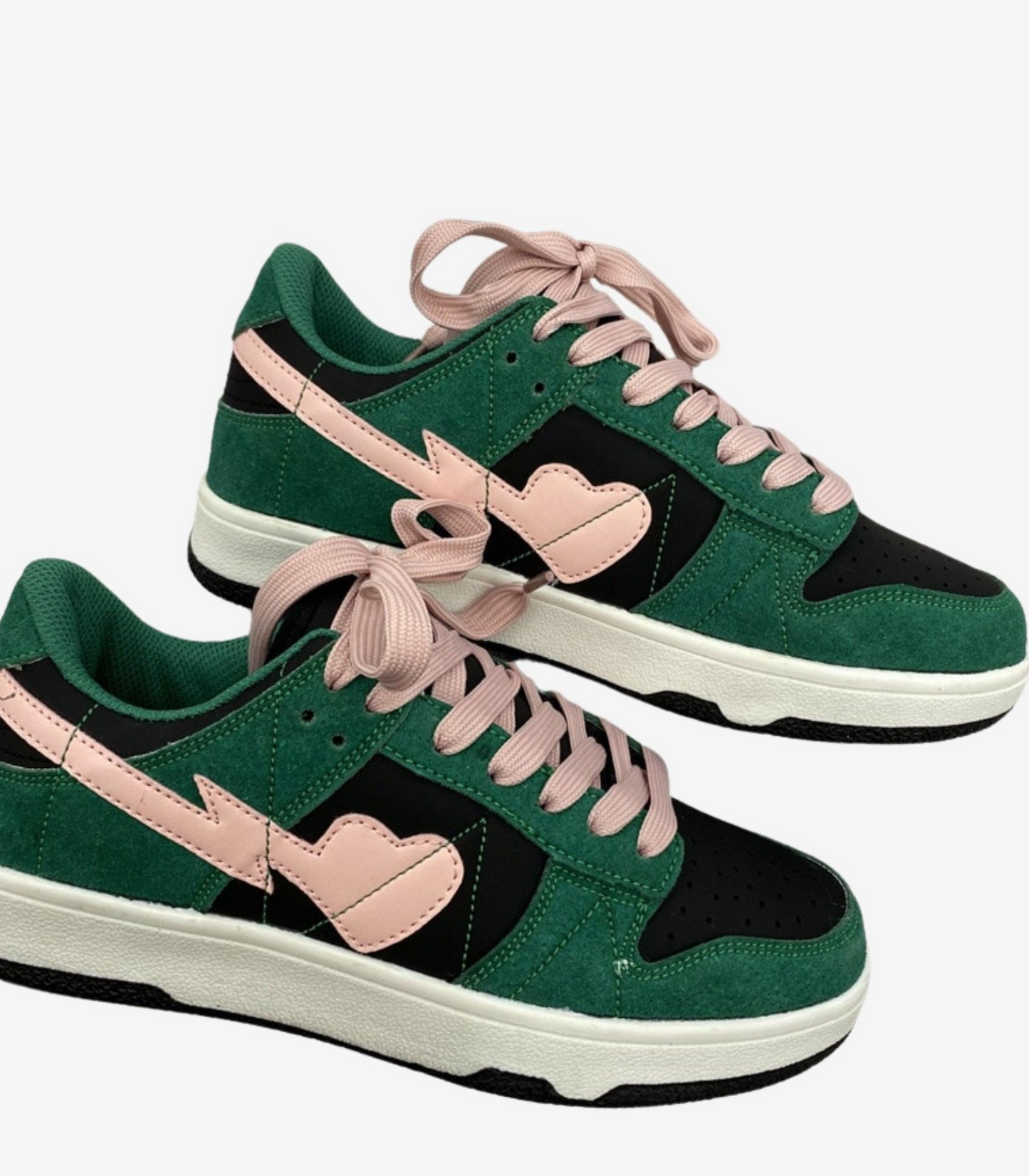 Sanaa | Chaussures de sneakers avec design de cœur pour femmes